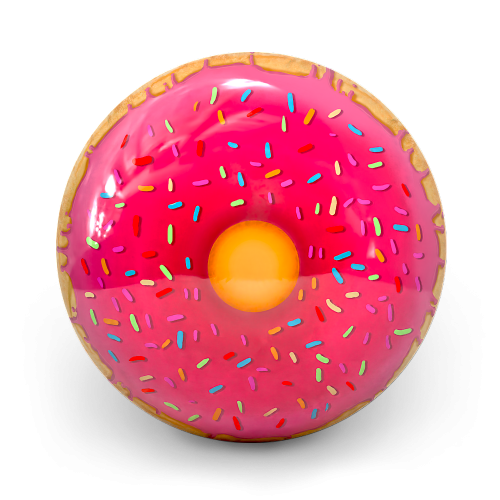 Pink Heaven Donut