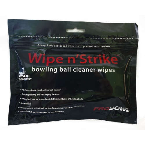 PROBOWL WET BALL WIPES (24 WIPES)               